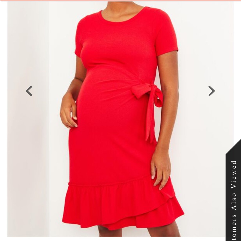 Pea in the Pod maternity dress.